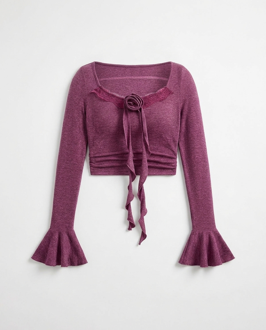 Plum Wither Blouse