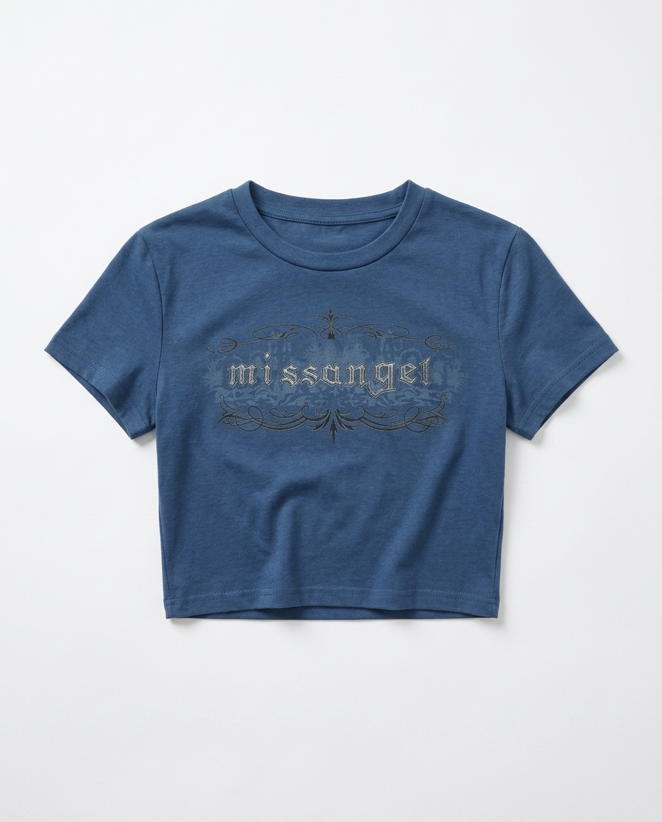 Velvet Dreamscape Crop Top