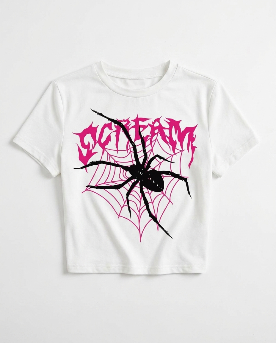 Venomous Scream Crop Top