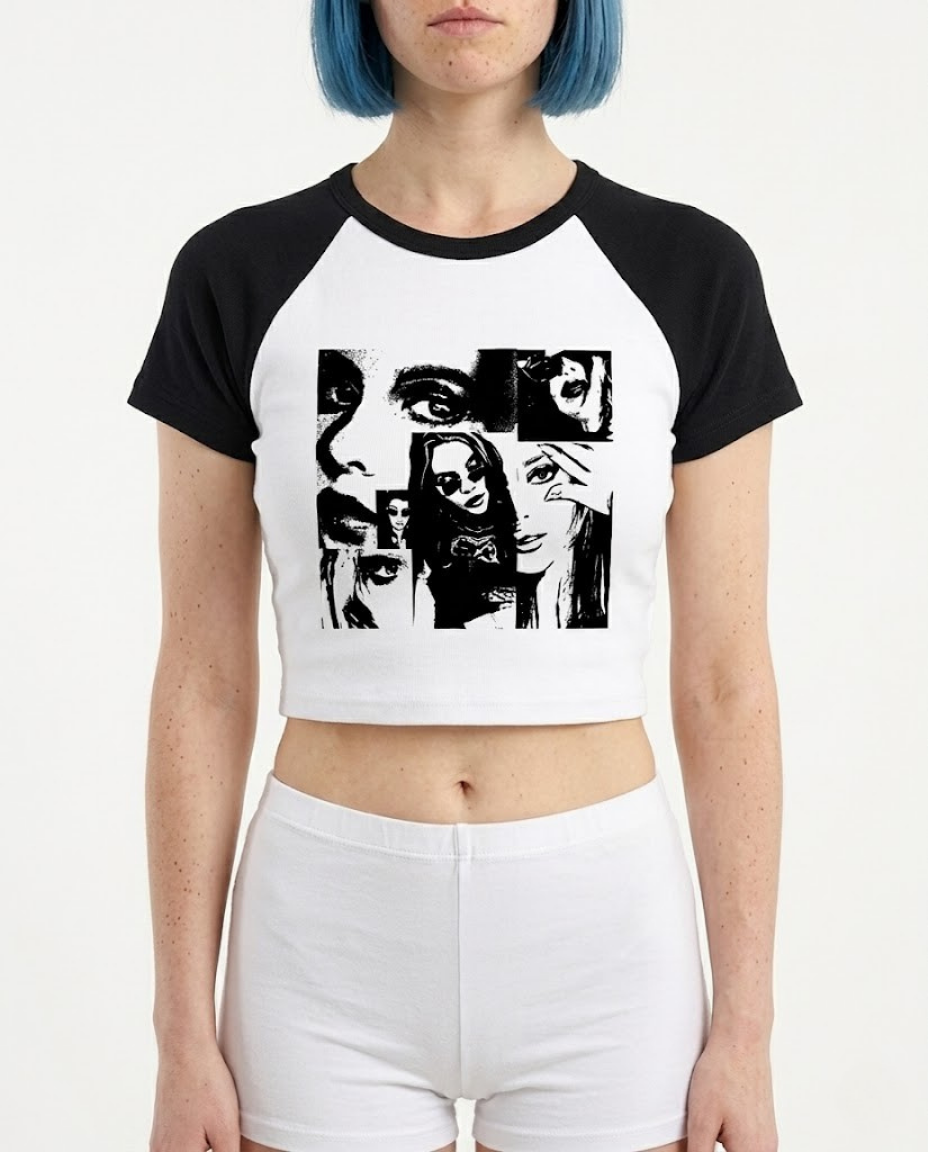 Cinema Paradiso Crop Top