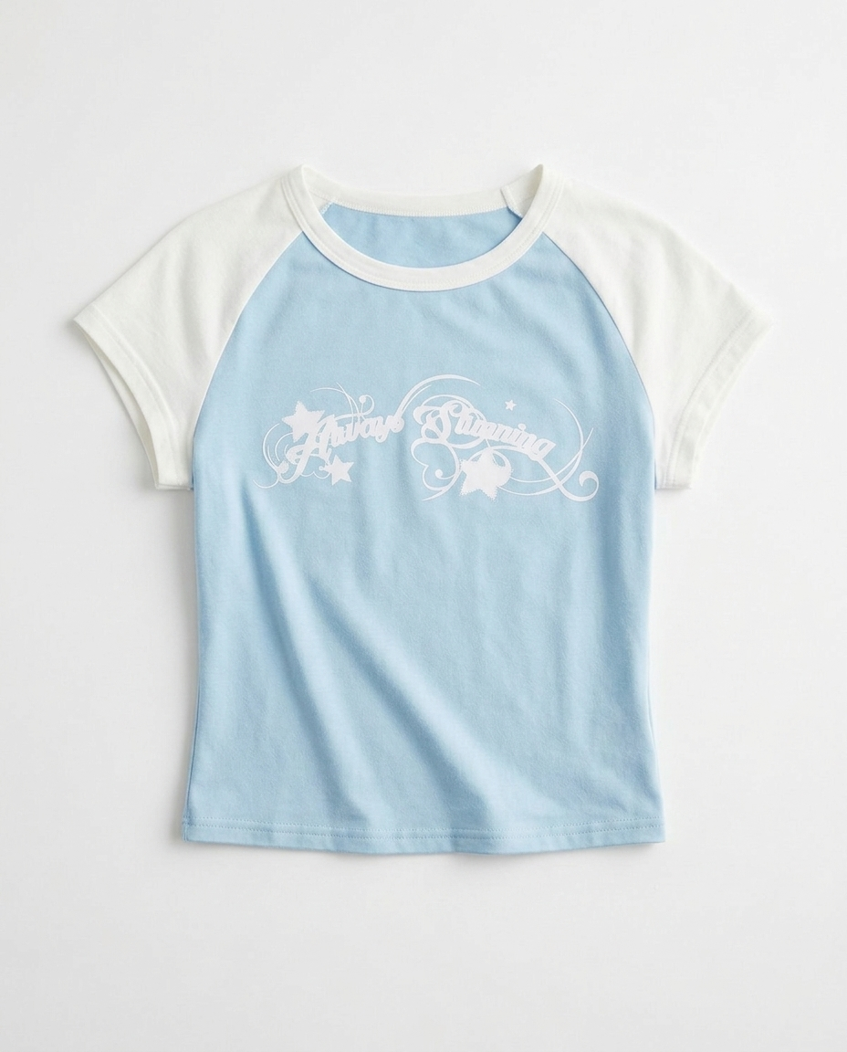 Y2K Meltdown Crop Top