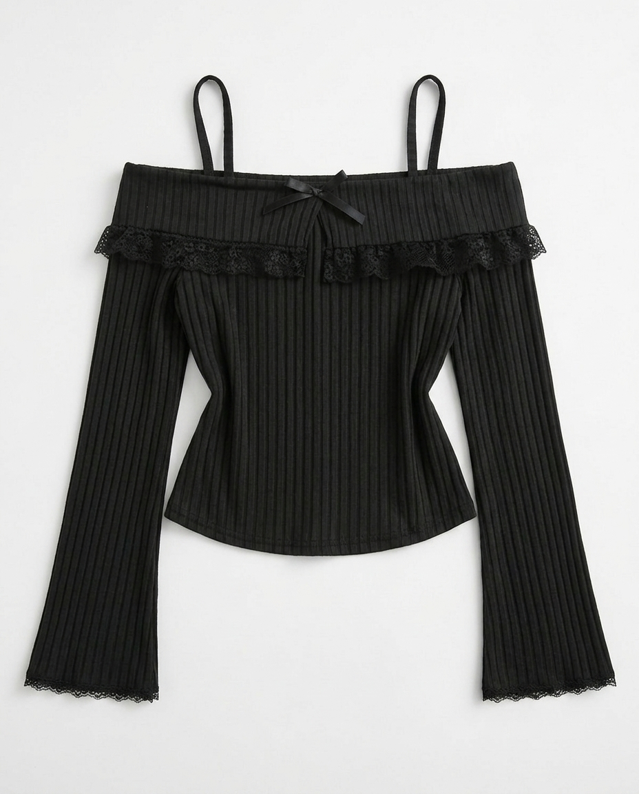 Gutter Coquette Blouse