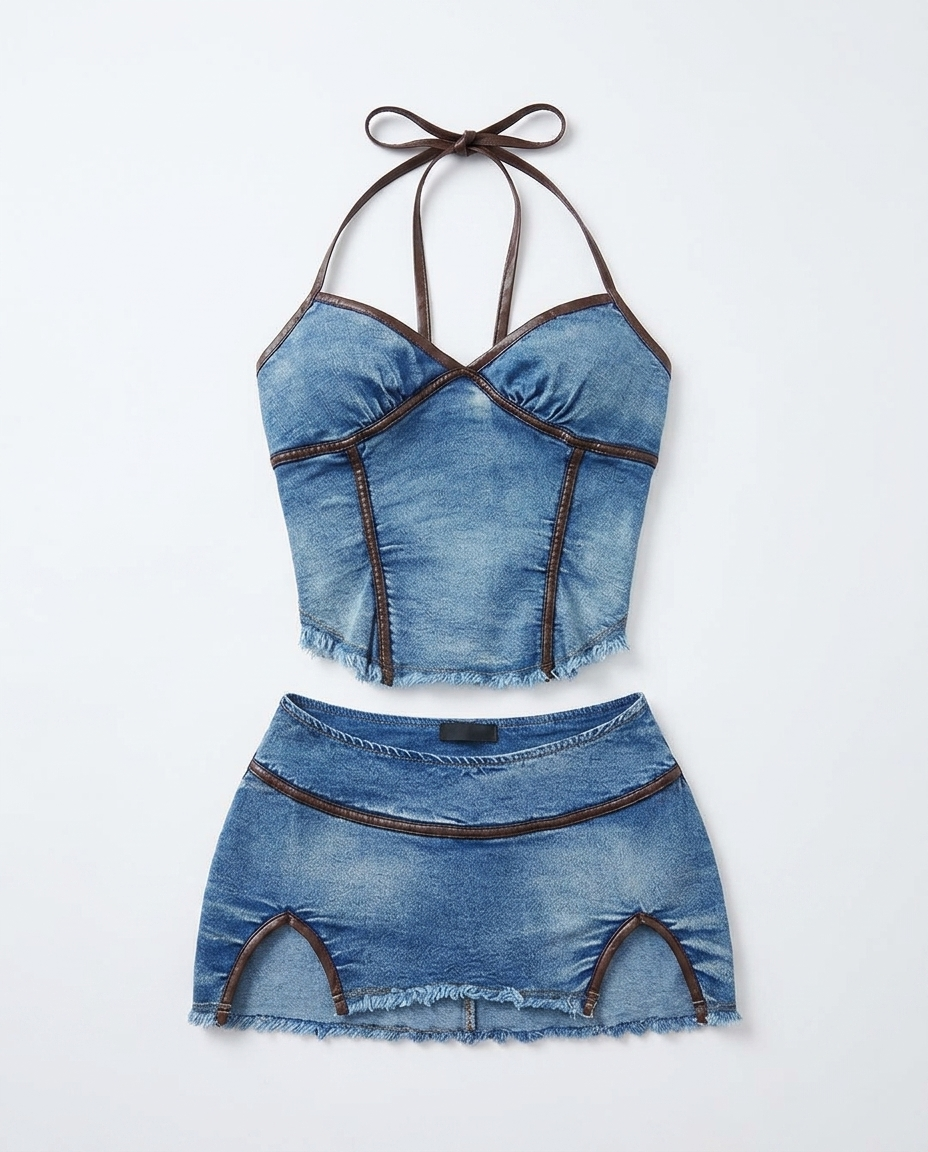 Saddle Raw Dress