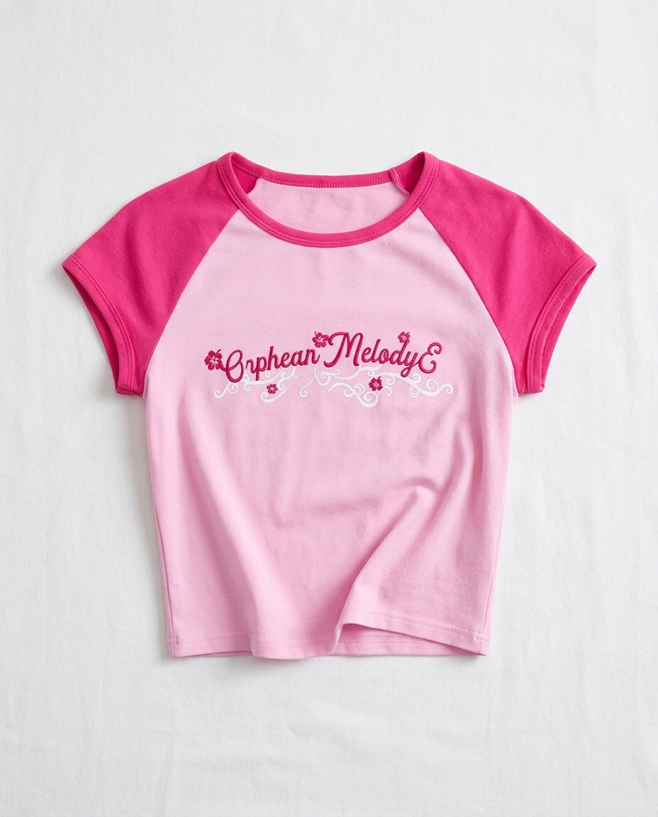 Glitchy Sweetheart Crop Top