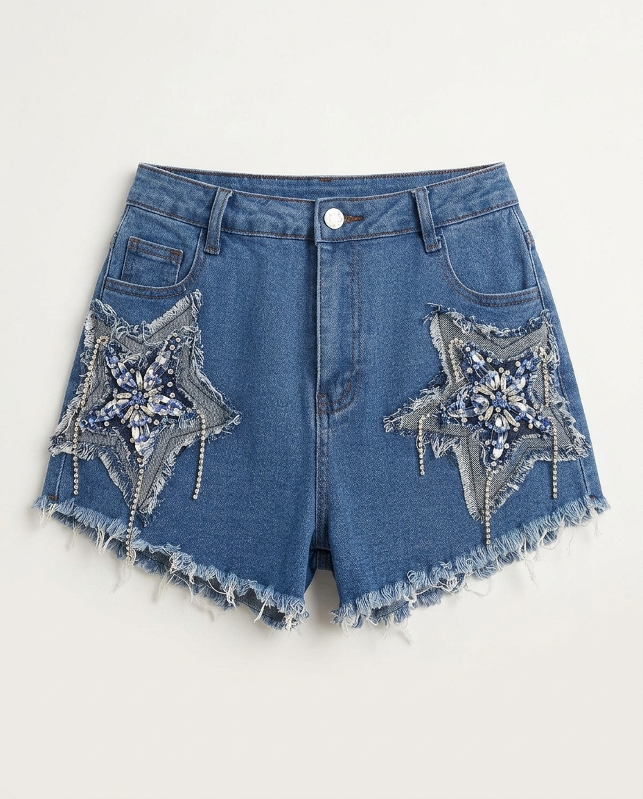 Gilded Orbit Shorts