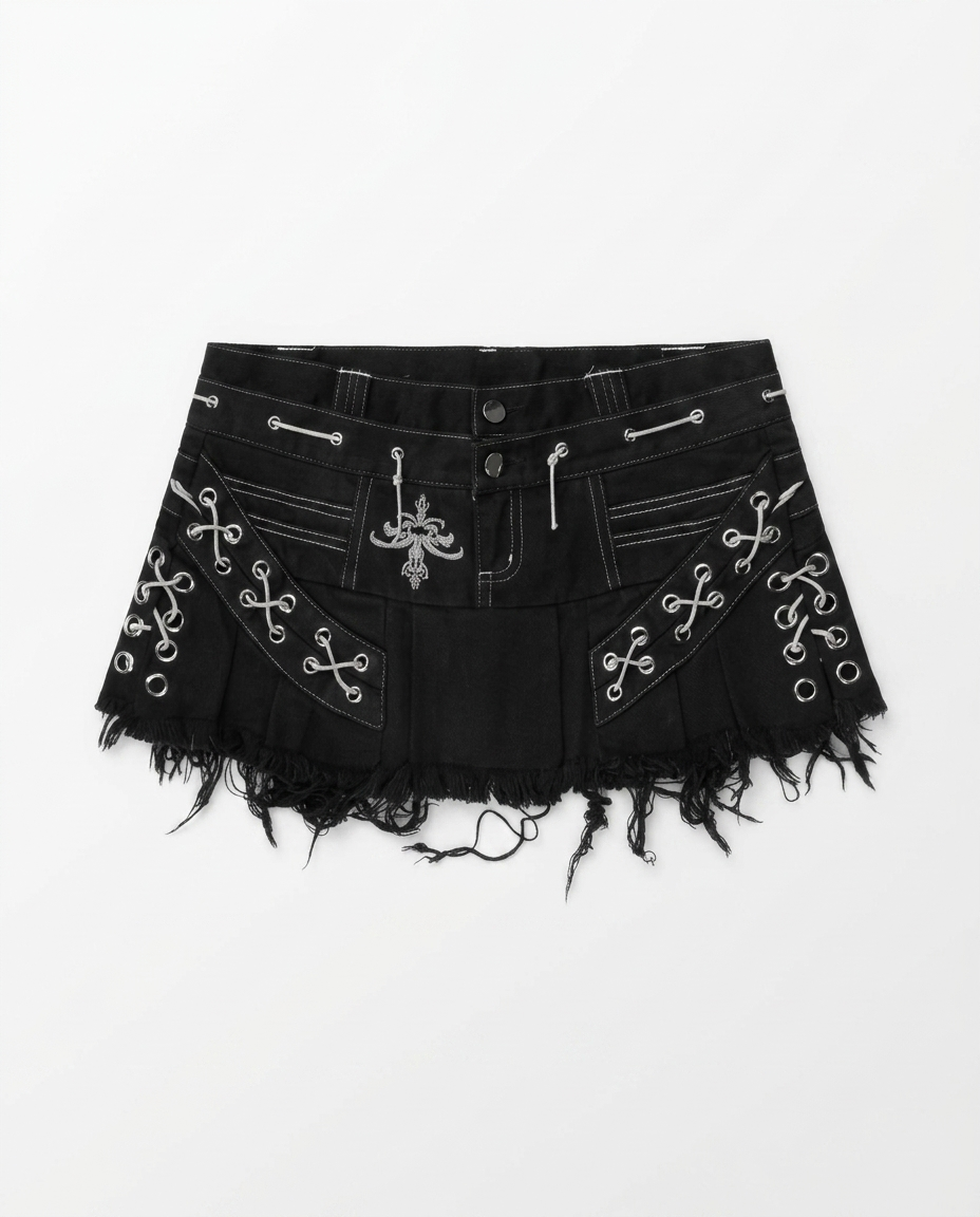 Graveyard Lace Shorts