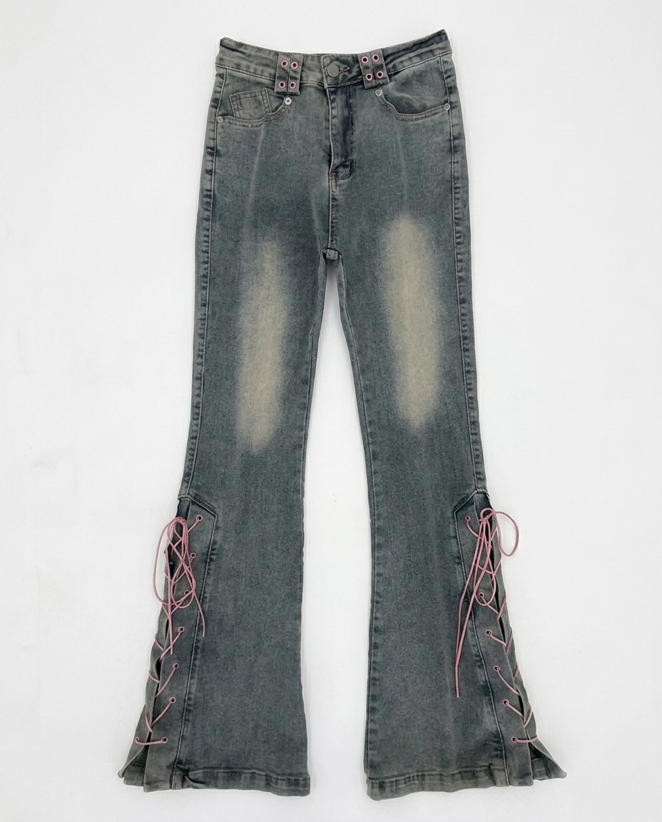 Lacebound Fracture Pants
