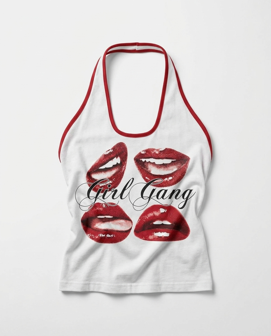 Glossy Mouth Blouse
