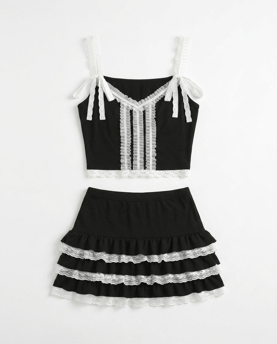 Mourning Lolita Set