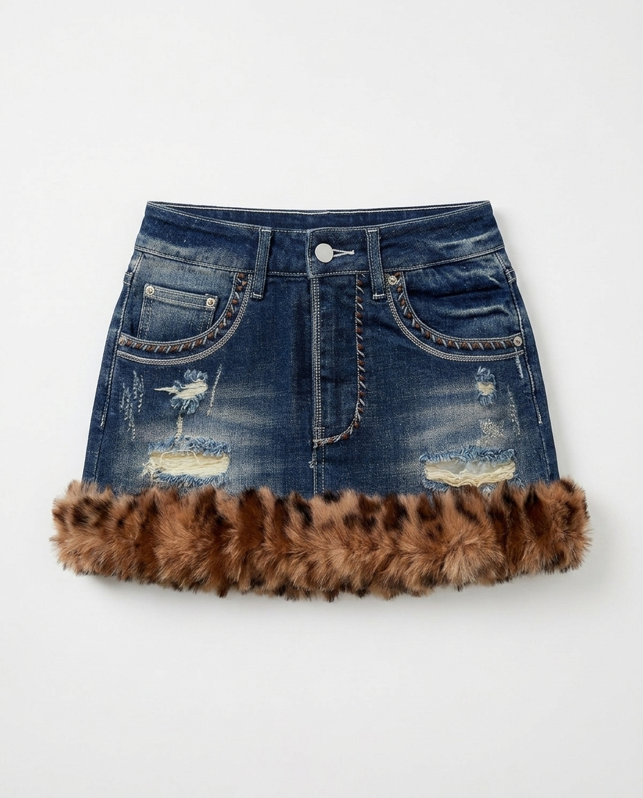 Leopard Prowl Skirt