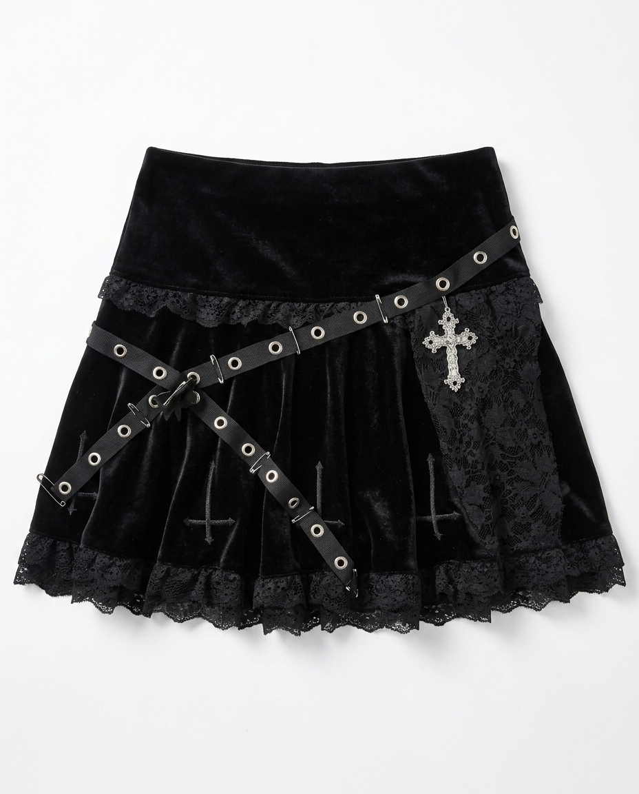 Hallowed Chain Skirt