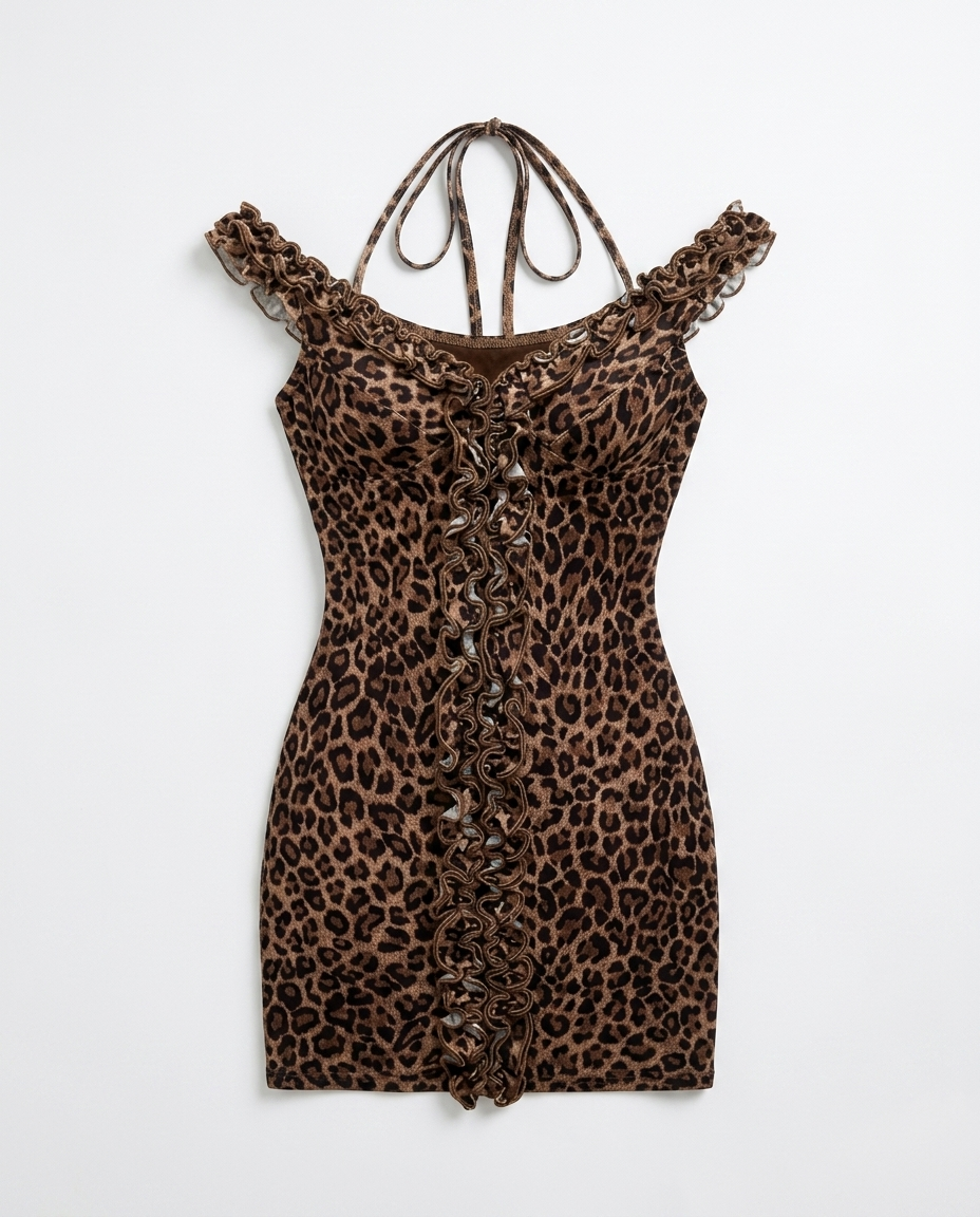 Jungle Ruffle Dress