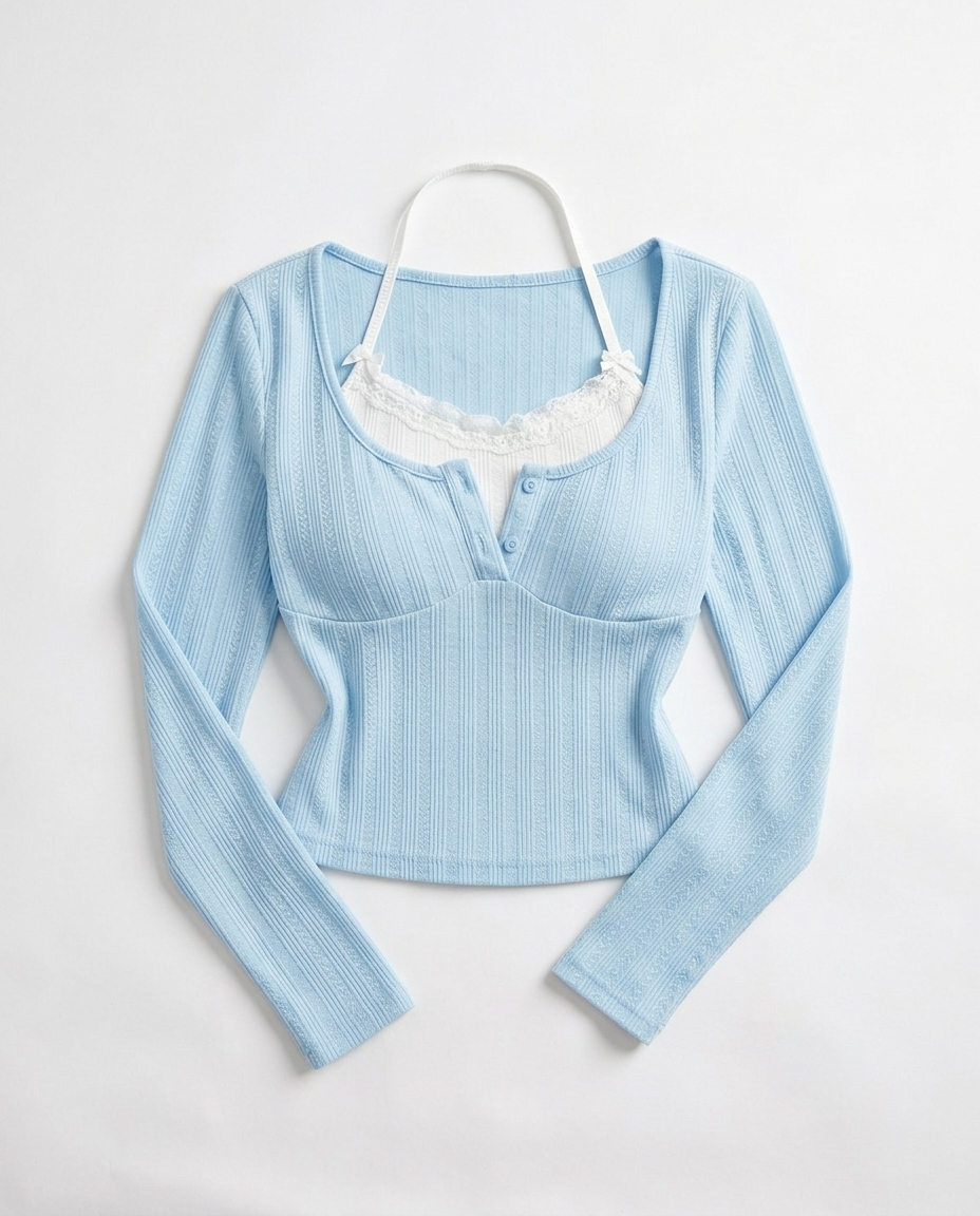 Cerulean Seraph Blouse