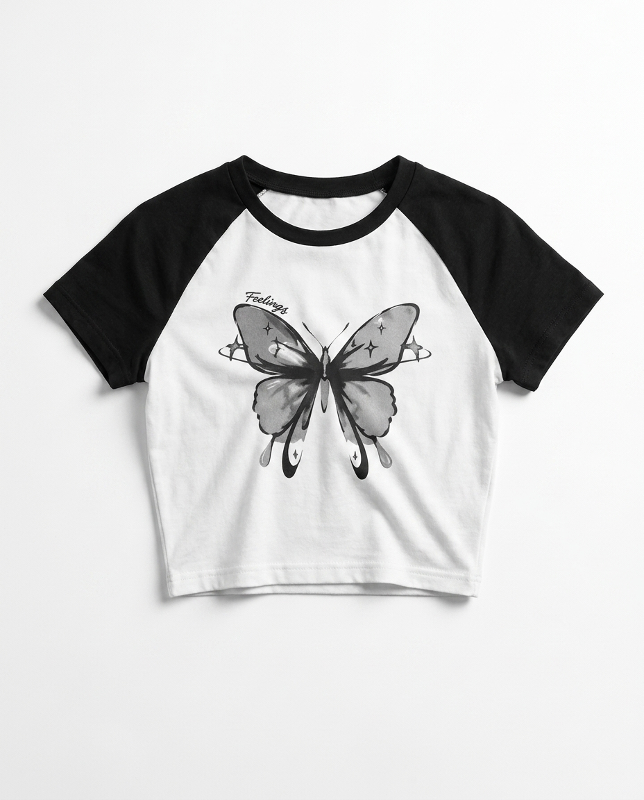 Ethereal Melancholy Crop Top