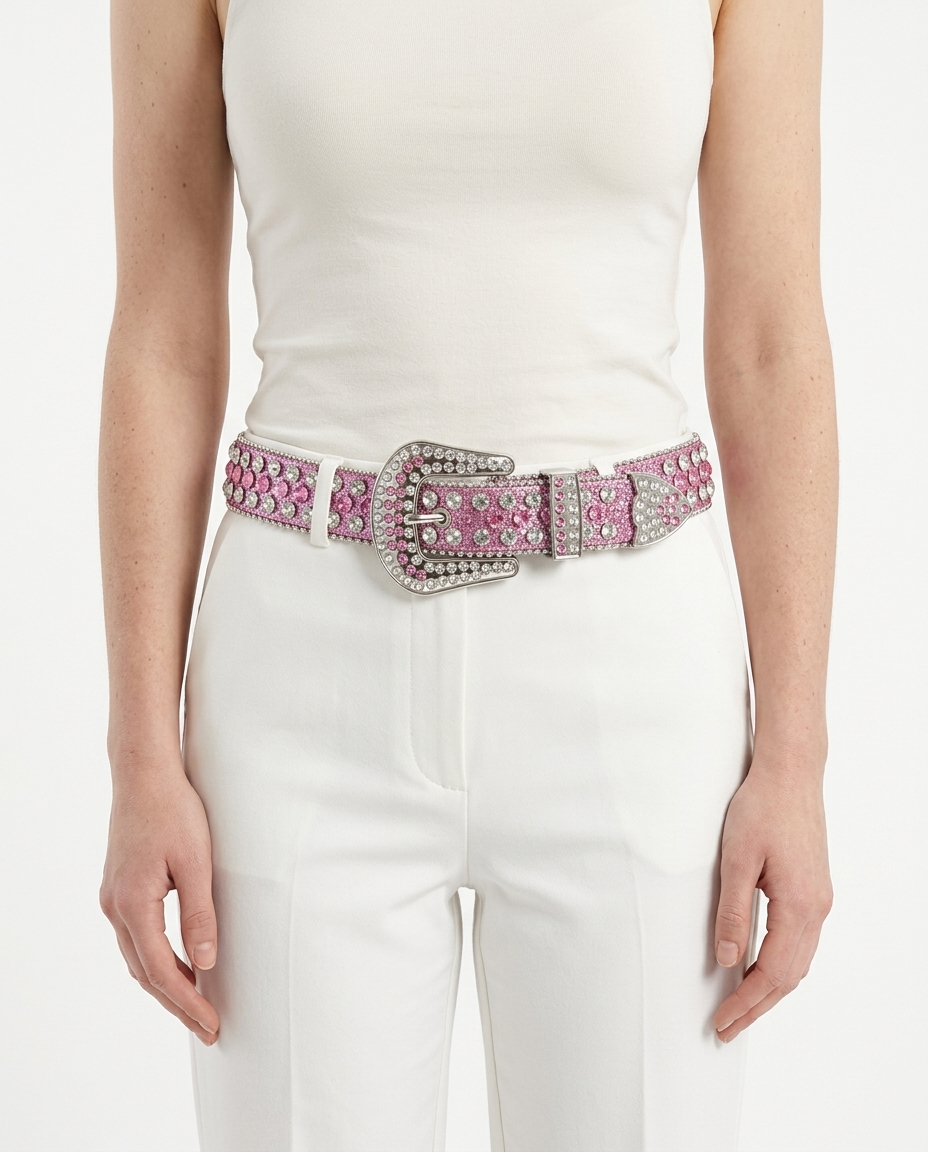 Neon Bedazzle Belt