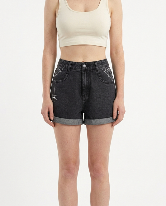 Webbed Haunt Shorts