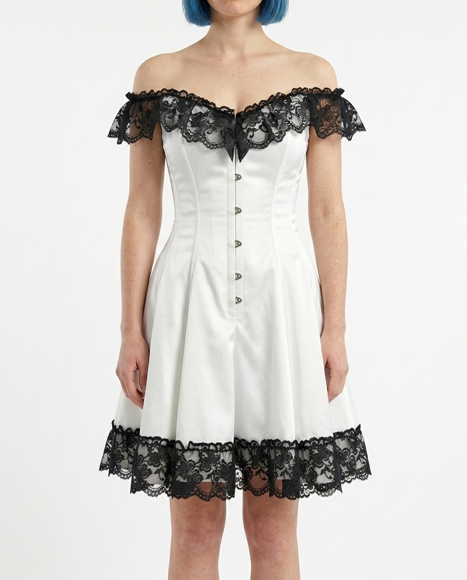 Porcelain Snare Dress