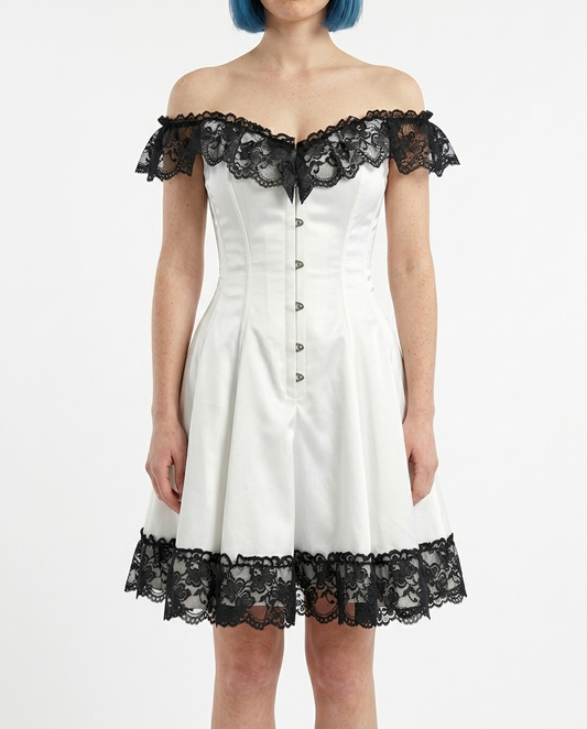 Porcelain Snare Dress
