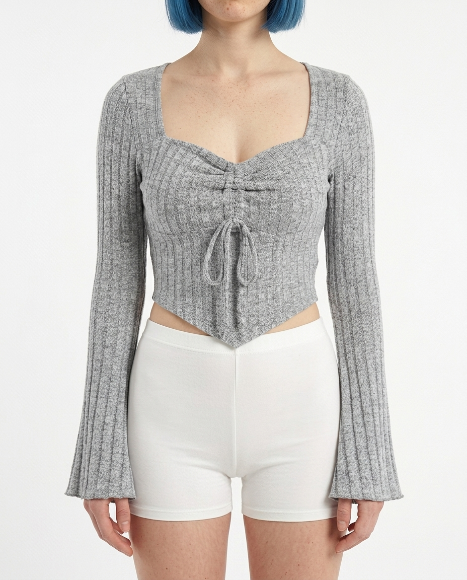 Heathered Dagger Blouse
