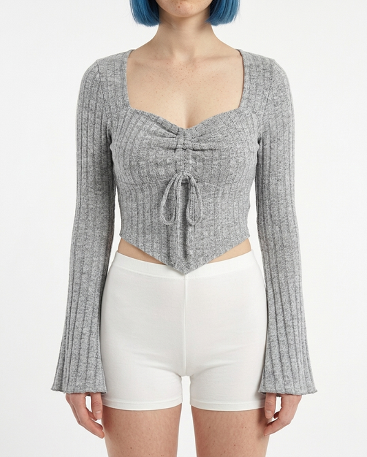 Heathered Dagger Blouse