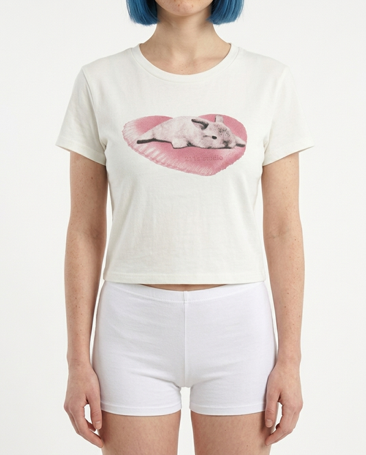 Rabbit Heart Crop Top