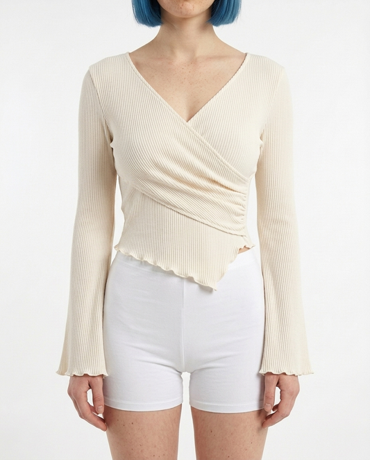 Ivory Dissonance Blouse