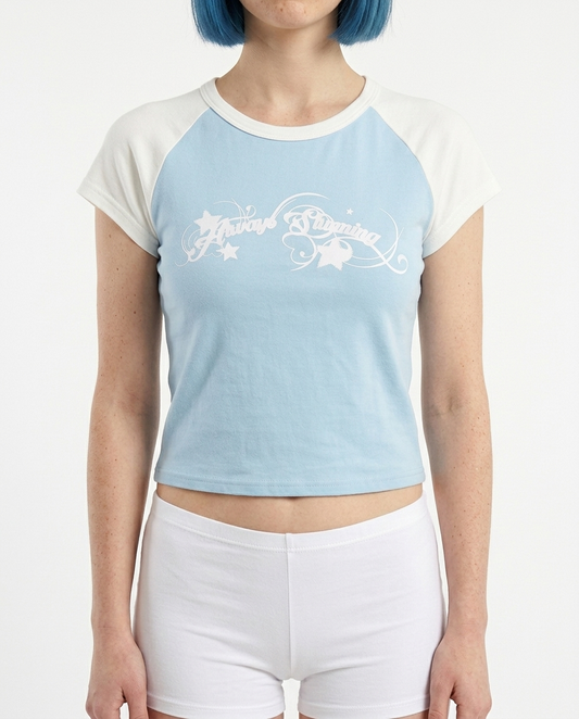 Y2K Meltdown Crop Top