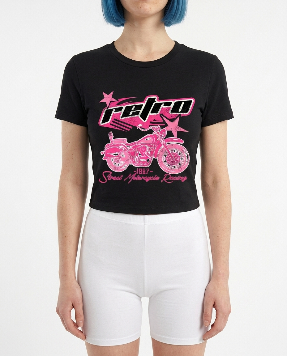 Redline Throttle Crop Top