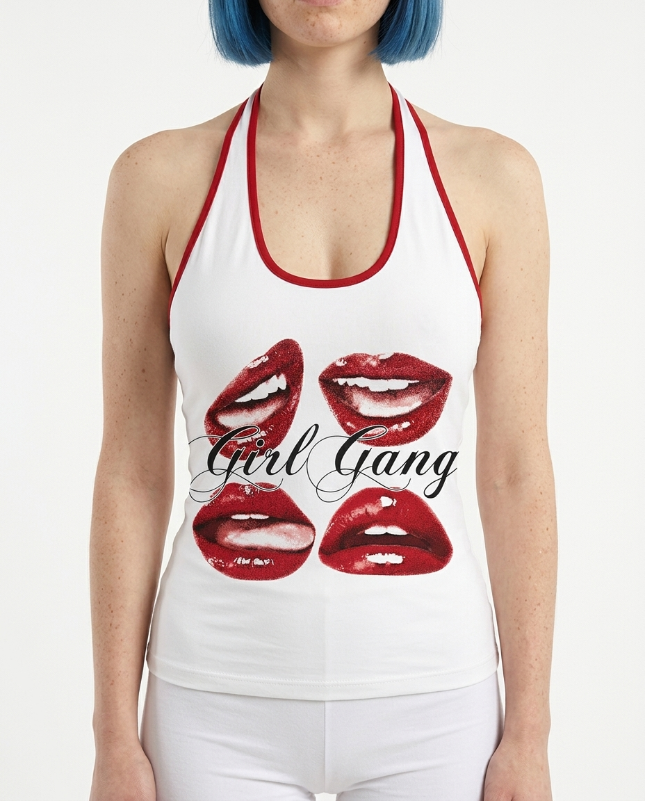 Glossy Mouth Blouse