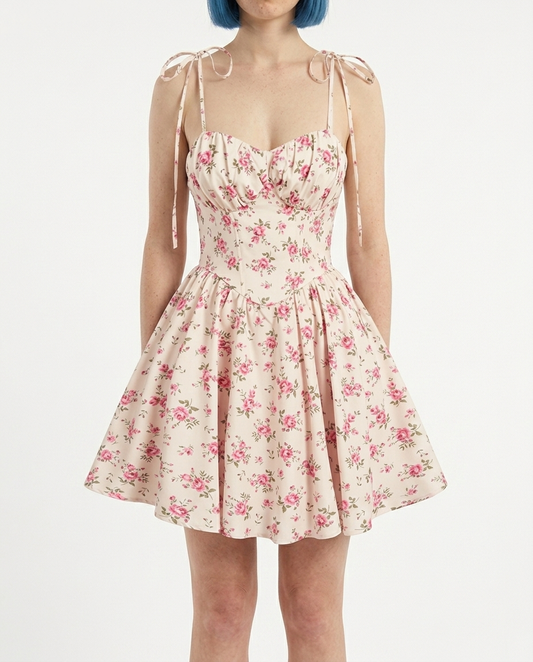 Static Rose Dress
