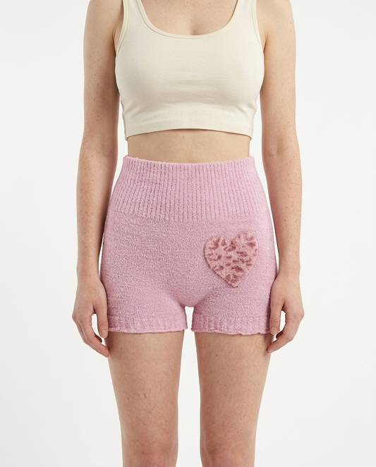 Fuzzy Bleed Shorts