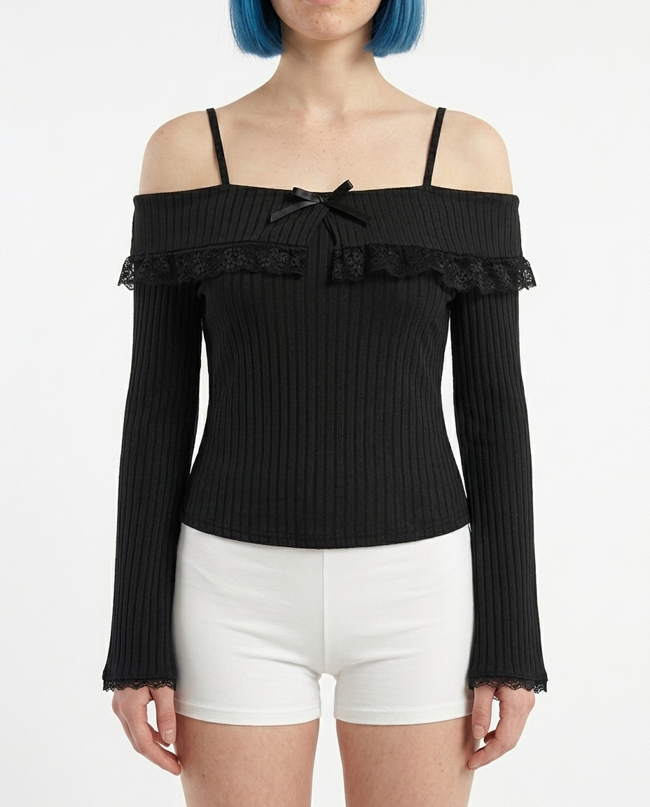 Gutter Coquette Blouse