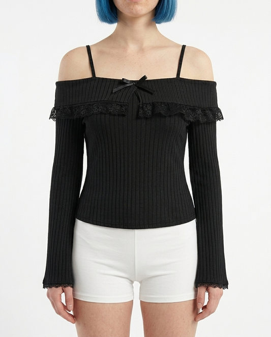 Gutter Coquette Blouse