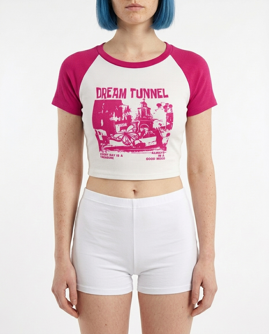 Butterfly Haze Crop Top