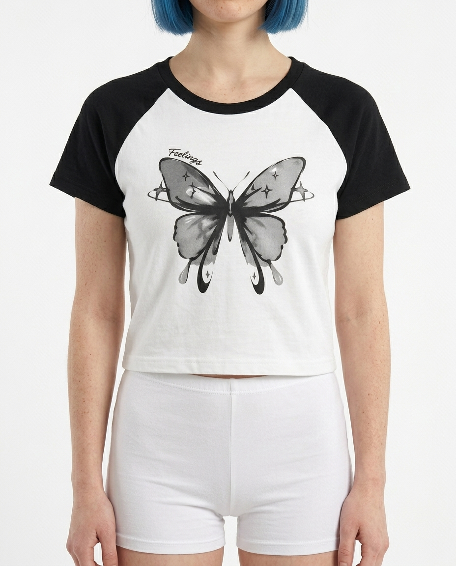 Ethereal Melancholy Crop Top