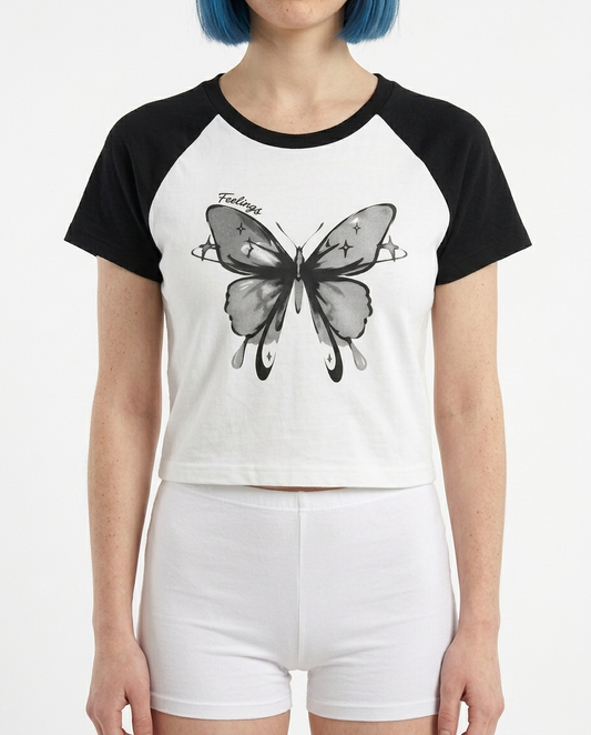 Ethereal Melancholy Crop Top