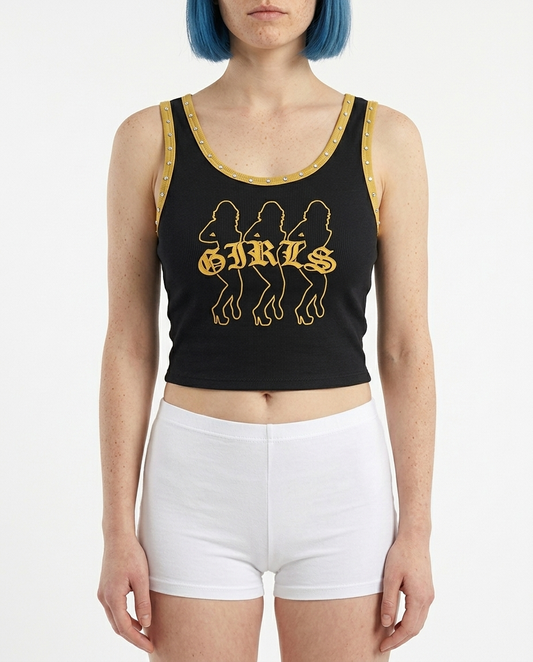 Vegas Showgirl Crop Top