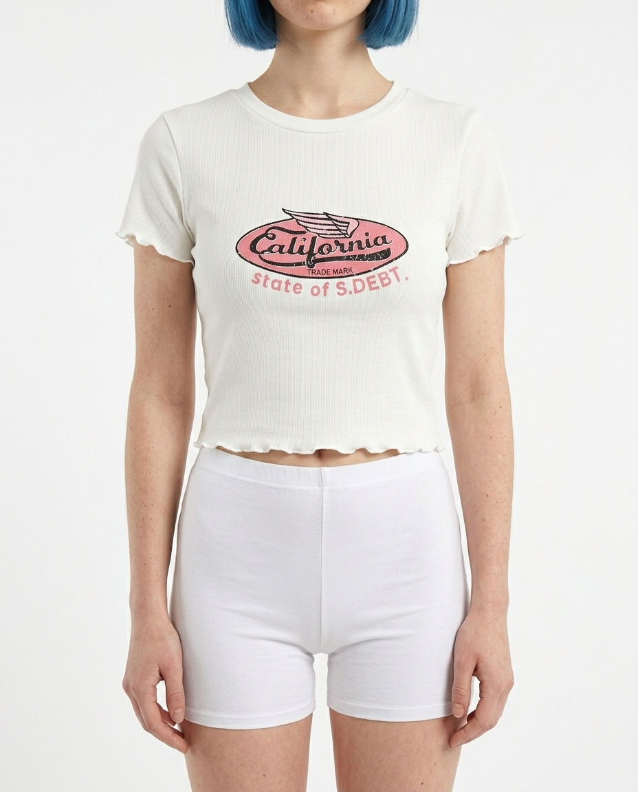 Sunset Debt Crop Top