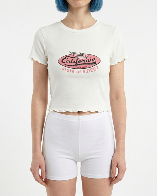 Sunset Debt Crop Top