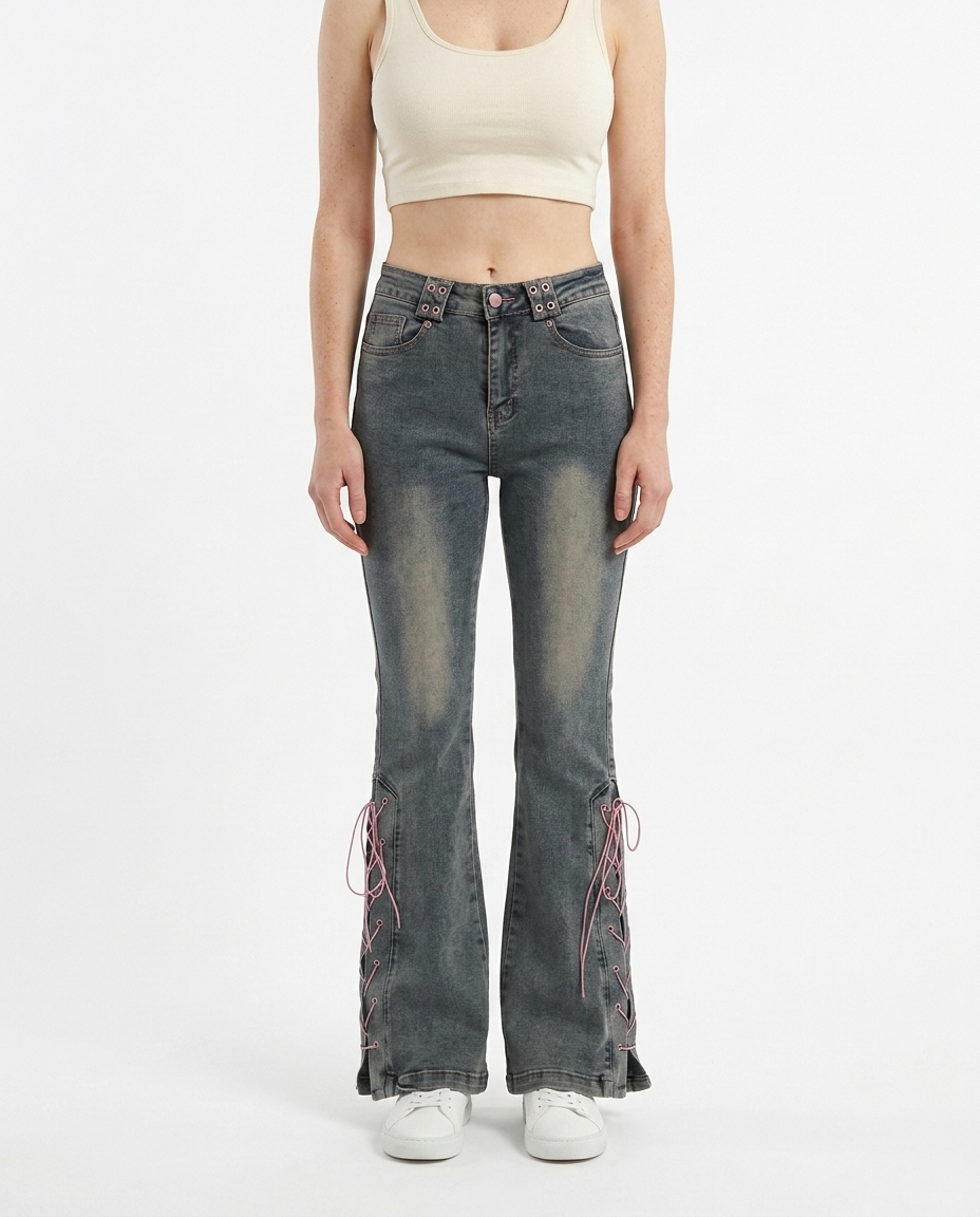 Lacebound Fracture Pants