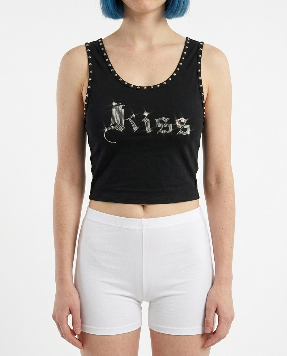 Midnight Poison Crop Top