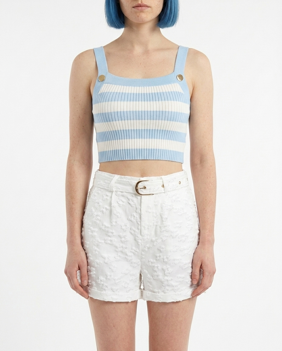 Cloud Gingham Set
