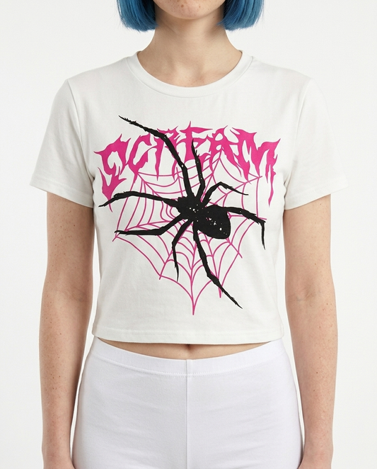 Venomous Scream Crop Top