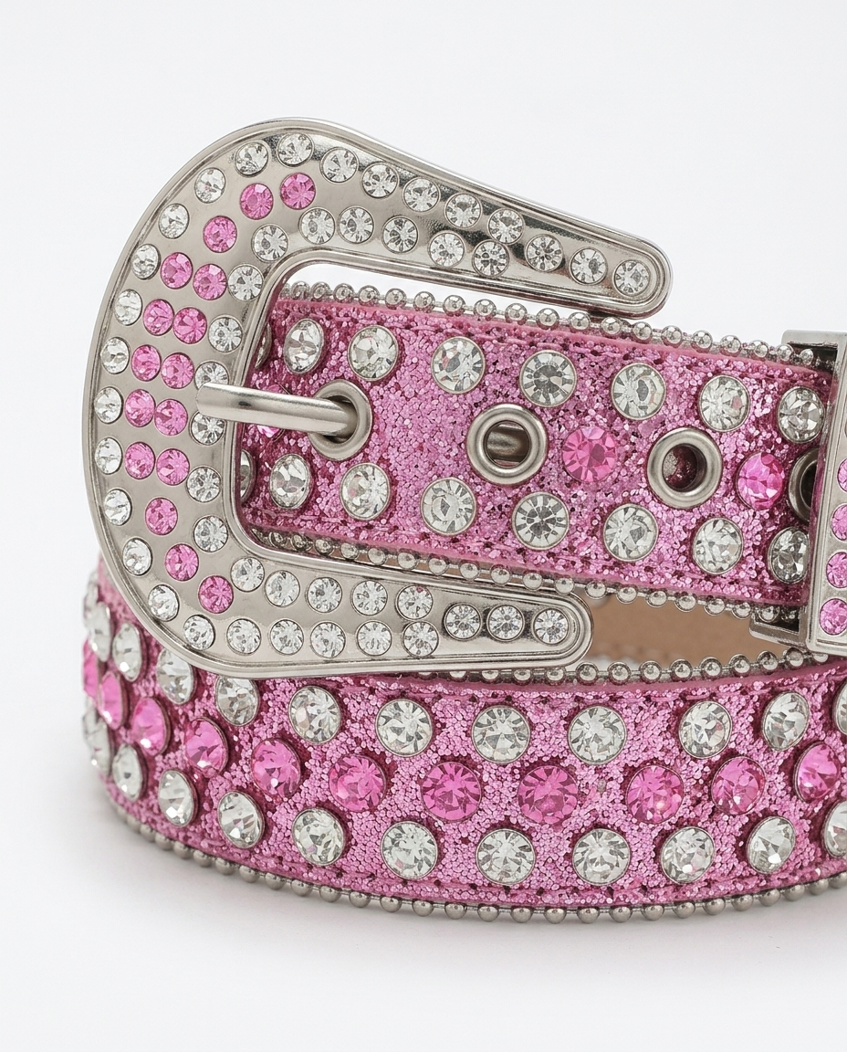 Neon Bedazzle Belt