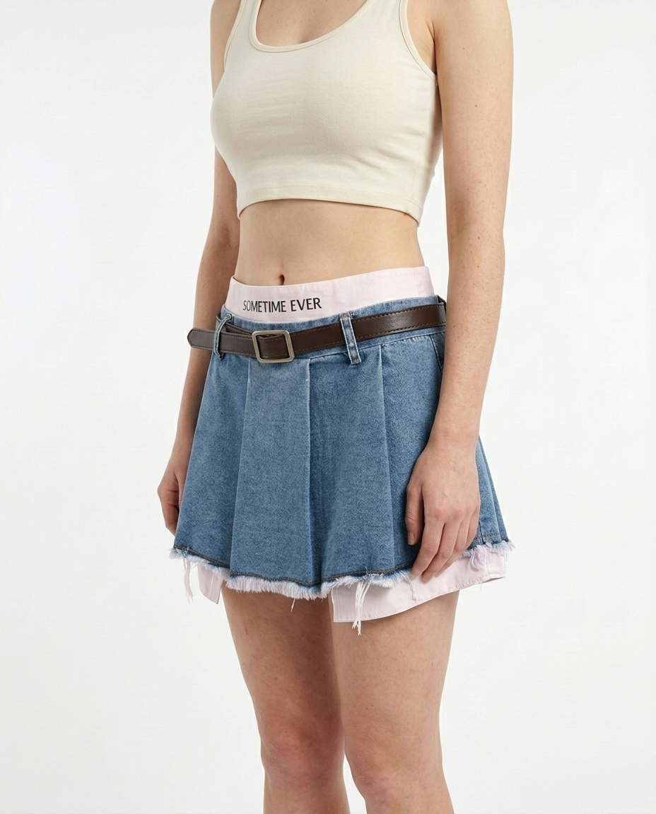Dusty Glitch Skirt