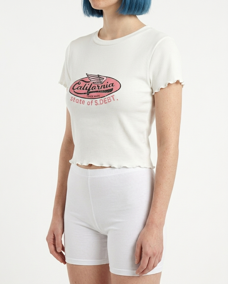 Sunset Debt Crop Top