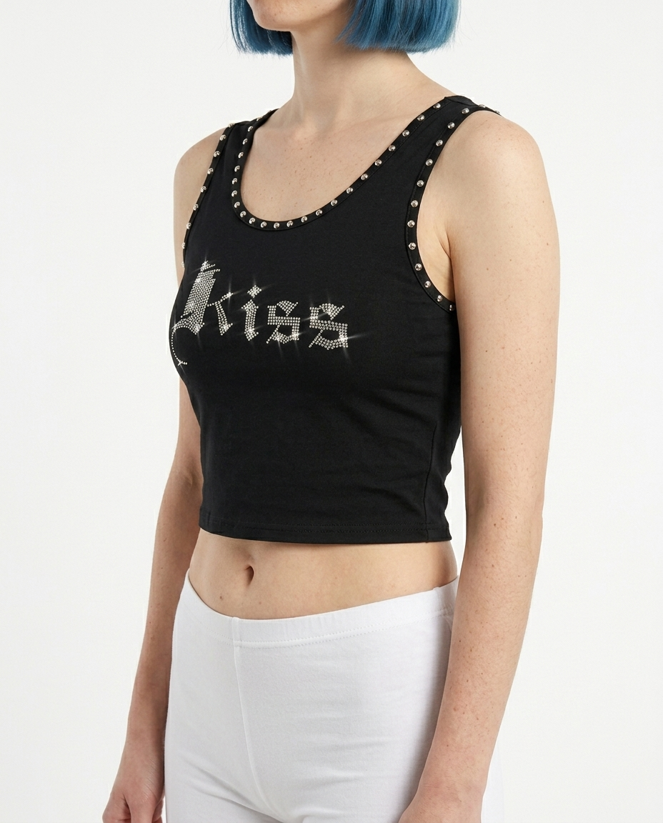 Midnight Poison Crop Top