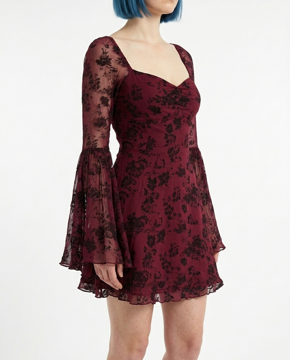 Bloodfall Drape Dress