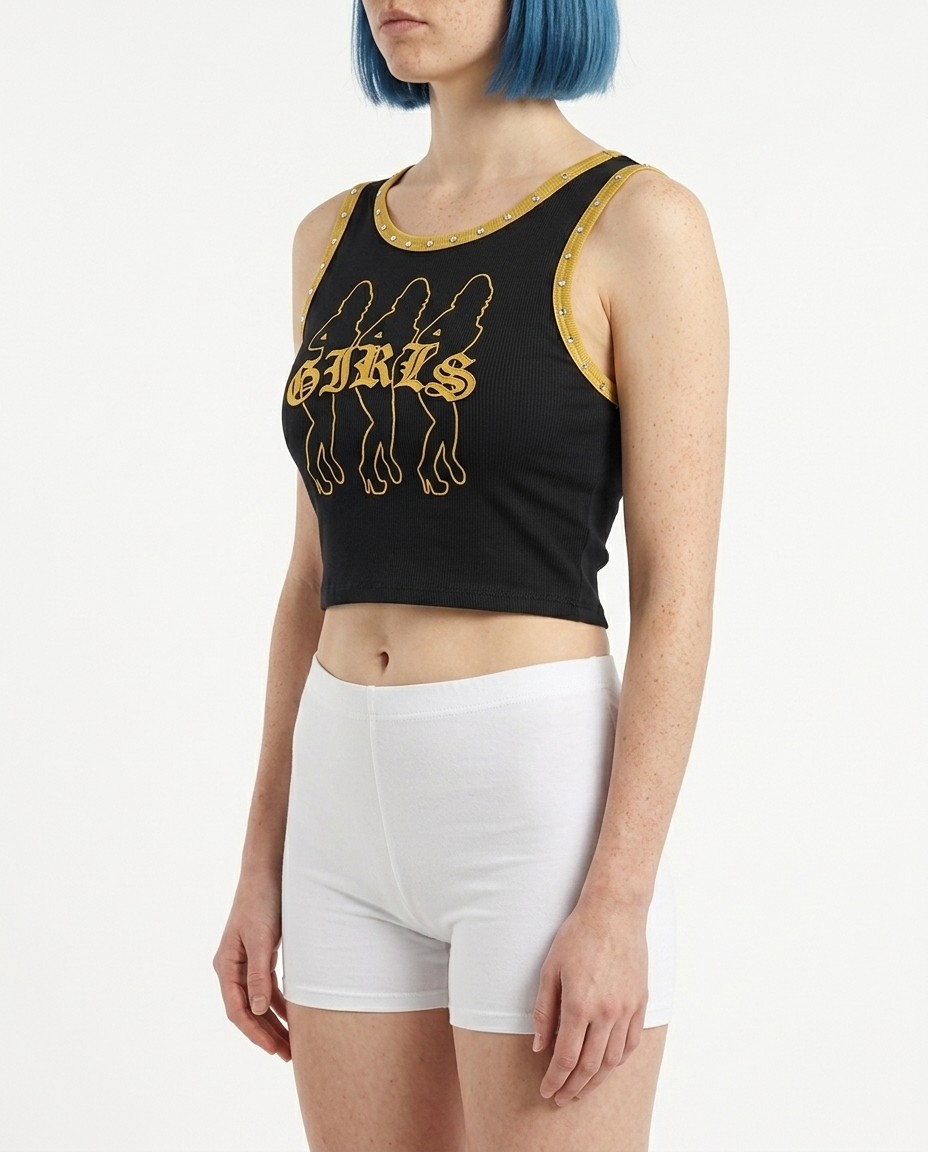 Vegas Showgirl Crop Top