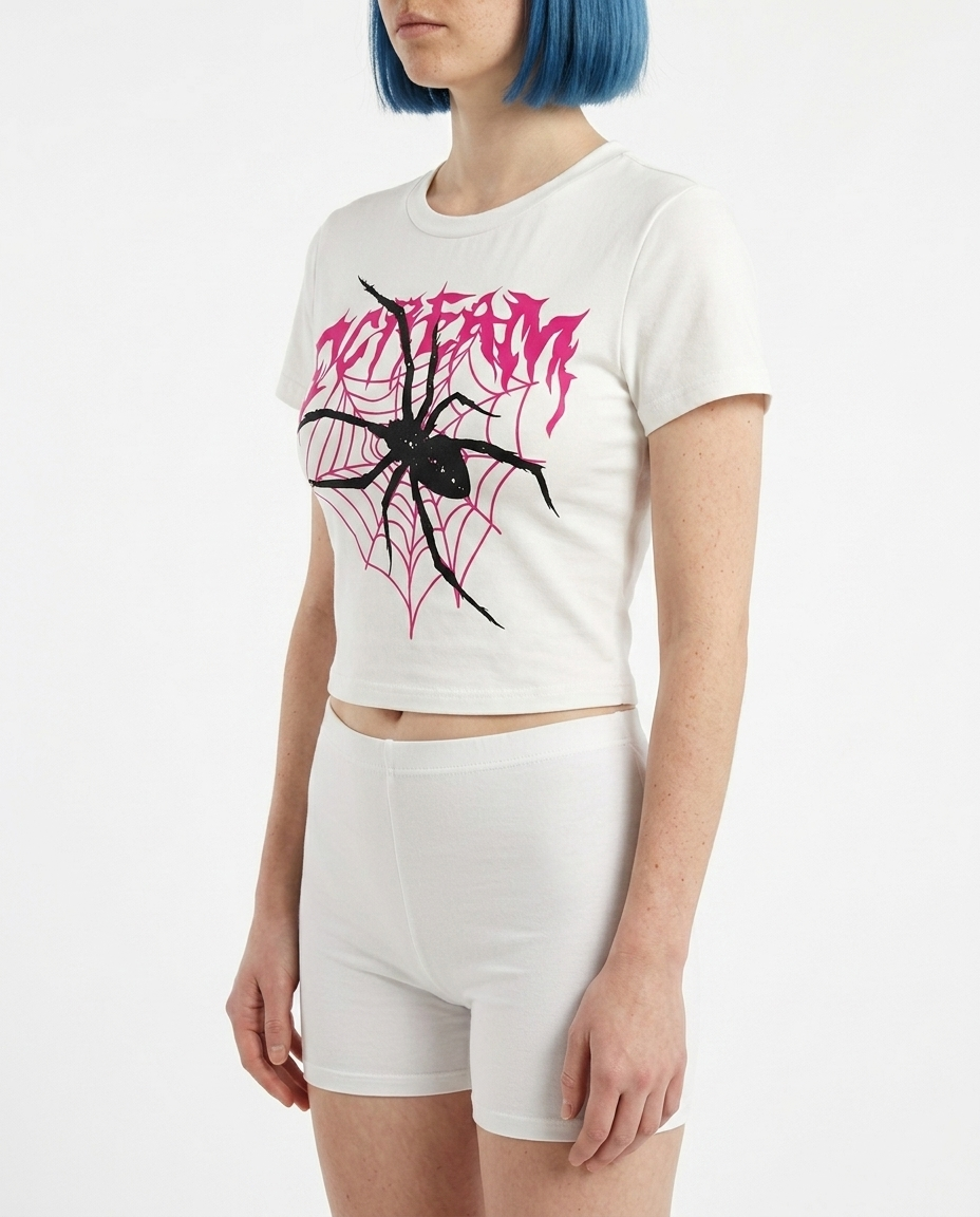 Venomous Scream Crop Top